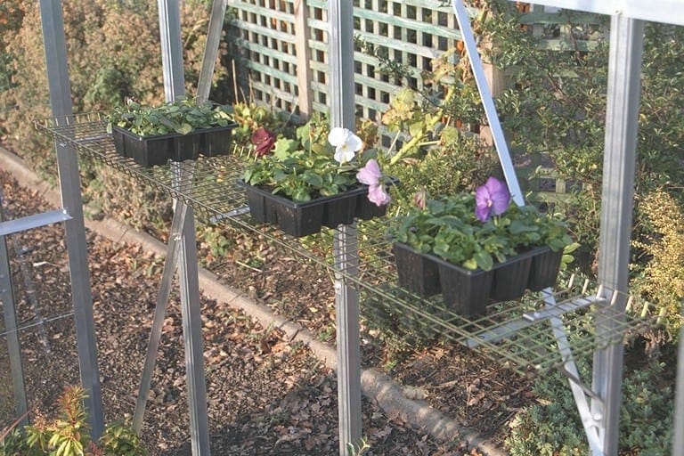 Shelf – open wire mesh