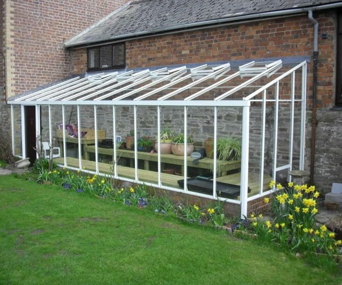 Lean-To Gallery - Dovetail Greenhouses